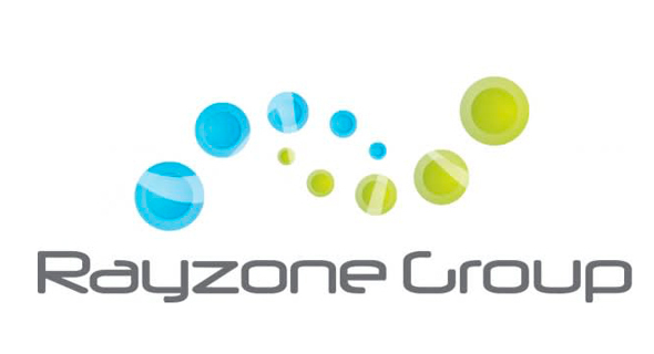 El logotipo del grupo Rayzone. 