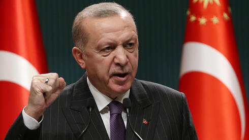 El presidente de Turquía, Recep Tayyip Erdogan, hablando en Ankara a mediados de diciembre. 