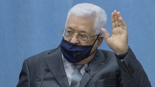 Mahmoud Abbas, presidente de la Autoridad Palestina. 