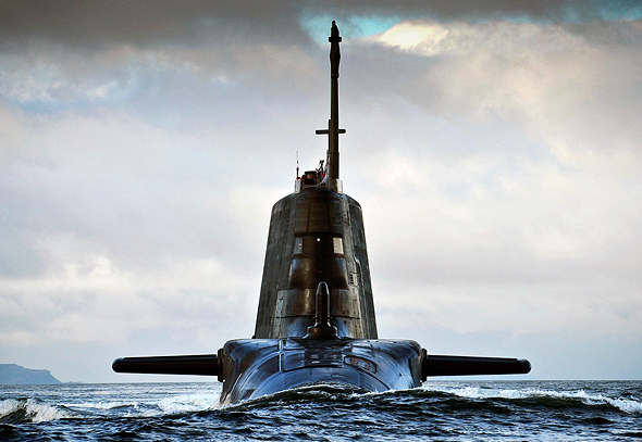 Submarino de la Royal Navy. 
