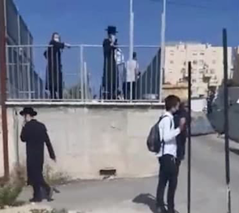 Disparos al aire cerca de niños en Beit Shemesh. 