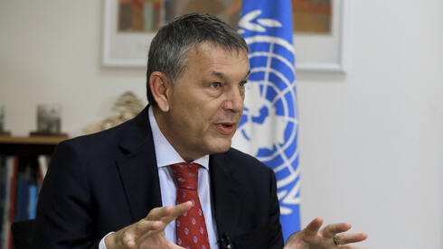 El comisionado general de la agencia de la ONU para los refugiados palestinos, Philippe Lazzarini. 