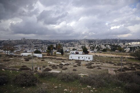 Asentamiento Givat Hamatos, cerca de Jerusalem. 