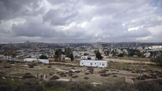 Asentamiento Givat Hamatos, cerca de Jerusalem.