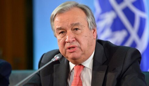 Secretario general de la ONU, António Guterres. 