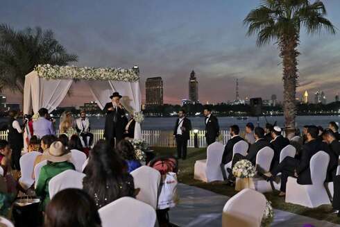 Ante el cierre en Israel, en Dubai se celebraron algunas bodas judías. 