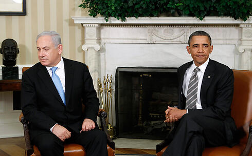 El primer ministro de Israel, Benjamín Netanyahu, y el presidente de Estados Unidos, Barack Obama, durante una reunión en 2015. 