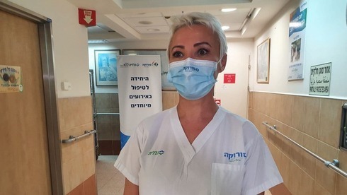 Ilana Fuchis, jefa de enfermería de la unidad de UCI del hospital de Be'er Sheva. 
