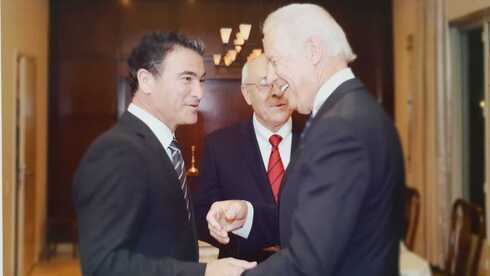 El jefe de Mossad, Yossi Cohen, y el presiente de Estados Unidos, Joe Biden. 