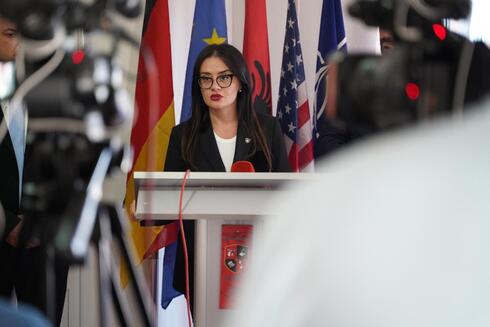 Meliza Haradinaj-Stublla, Ministra dos Negócios Estrangeiros do Kosovo. (Cortesia) Meliza Haradinaj-Stublla, Ministra dos Negócios Estrangeiros do Kosovo.