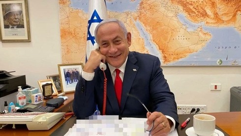 Según la oficina de Netanyahu, el diálogo de una hora fue "muy amistoso y cálido". 