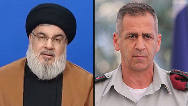 Nasrallah respondió a declaraciones de Kochavi y amenazó con ataques a población civil israelí. 
