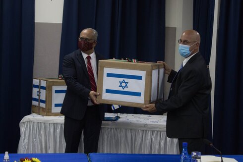 La entrega del equipo fue acompañada por una ceremonia virtual. (Embajada de Israel en Panamá) La entrega del equipo fue acompañada por una ceremonia virtual.