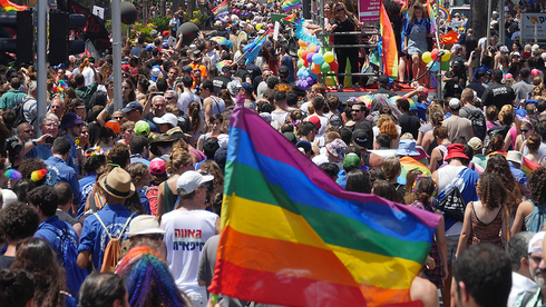 Marcha del orgullo gay en Haifa. 