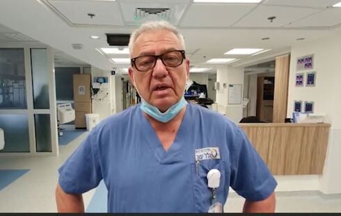 Boris Itzkowitz, jefe de la unidad de cuidados intensivos del Centro Médico Hillel Yaffe. 