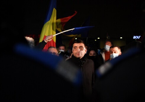 George Simion, líder del partido de ultraderecha Alianza para la Unión de los Rumanos. 