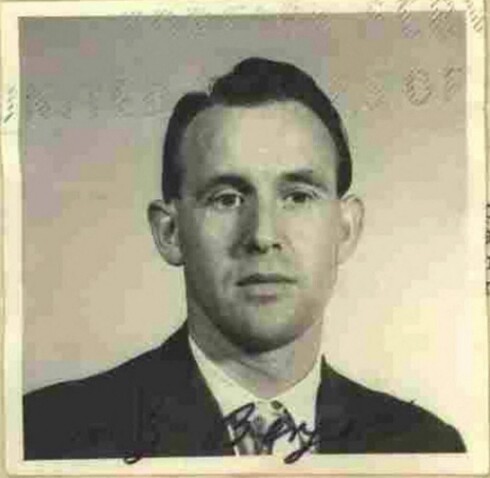 Friedrich Karl Berger, ex guardia de seguridad de un campo de concentración nazi deportado de EE.UU. a Alemania. 