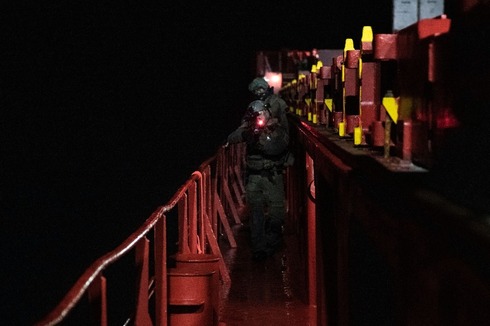 Ejercicio militar de la unidad de Fuerzas Especiales navales, Shayetet 13. (Unidad de Portavoces de las FDI) Ejercicio militar de la unidad de Fuerzas Especiales navales, Shayetet 13.