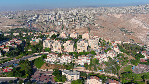 Asentamiento de Ma'ale Adumim en Cisjordania. 