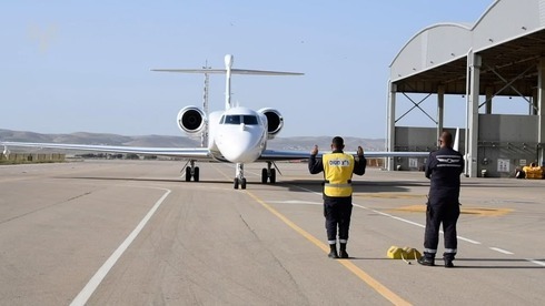 Nuevo avión espía "Oron" de la Fuerza Aérea de Israel. 