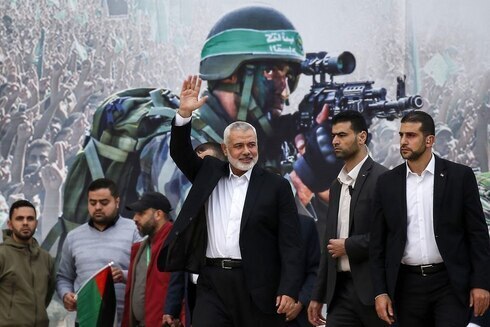 El líder político de Hamas, Ismail Haniyeh. 