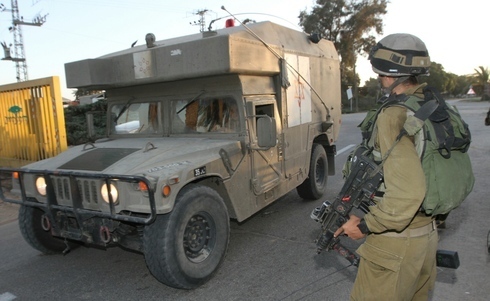 Soldados israelíes durante la guerra de 2014 en Gaza. 
