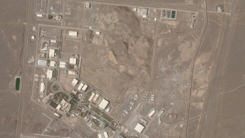 Imagen satelital de la planta nuclear de Natanz.