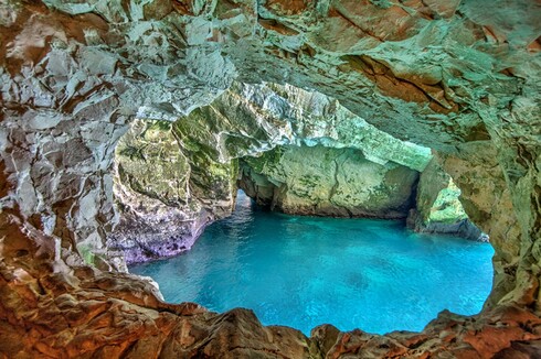 Las grutas de Rosh Hanikra. 