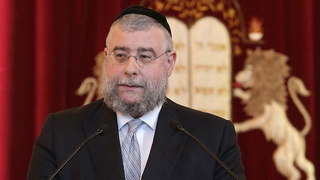 El rabino Pinchas Goldschmidt, presidente de la Conferencia de Rabinos Europeos y gran rabino de Moscú.