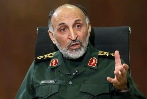 Muhammad Hejazi, vicecomandante de la Fuerza Quds. Según Irán, murió de un paro cardíaco. 