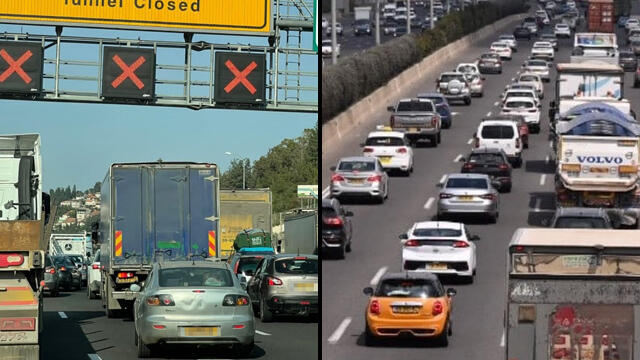 Israel venció al coronavirus y recuperó un viejo problema: el tráfico vehicular. (Nadav Abbas) Tráfico Israel