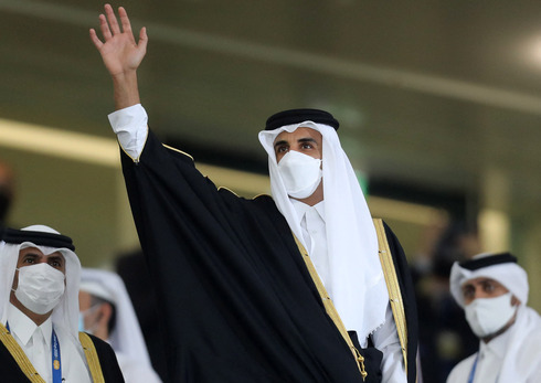 El emir de Qatar, el jeque Tamim bin Hamad al-Thani, en una foto de diciembre de 2020. 