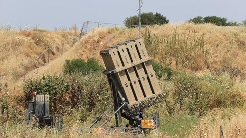 El sistema de defensa antiaérea "Cúpula de Hierro" en el sur de Israel.