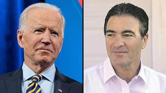 El jefe del Mossad, Yossi Cohen (derecha), se reunió con el presidente de Estados Unidos, Joe Biden, en la Casa Blanca. (Moti Kimchi, AP) El cuchillo El jefe del Mossad, Yossi Cohen (derecha), se reunió con el presidente de Estados Unidos, Joe Biden, en la Casa Blanca.por la terrorista en el intento de ataque.