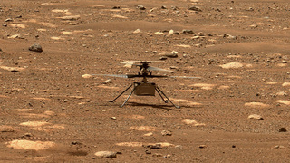 "Ingenuity", el dron-helicóptero que hizo historia en Marte.
