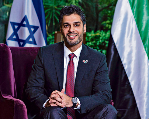 El embajador de los Emiratos Árabes Unidos (EAU) en Israel, Mohammad al Khajah. 
