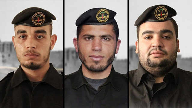 Muhammad Abu al-Ata, Kamal Karika y Samah Abd al-Mamluk, los activistas palestinos eliminados por el Ejército de Israel. 