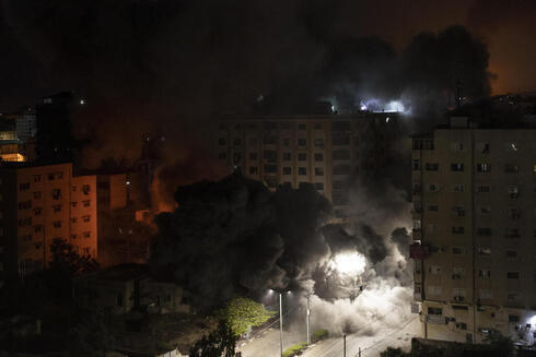 Ofensiva de Israel contra objetivos de Hamás en la Ciudad de Gaza.