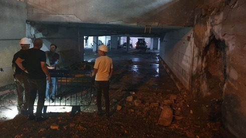 Centro de Tel Aviv. Sitio atacado por misiles palestinos el martes por la noche. (Hadar Gil-Ad) Centro de Tel Aviv. Sitio atacado por misiles palestinos el martes por la noche.