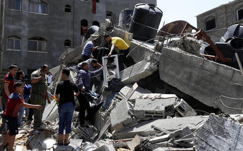 Daños en Gaza tras una ofensiva de las FDI.