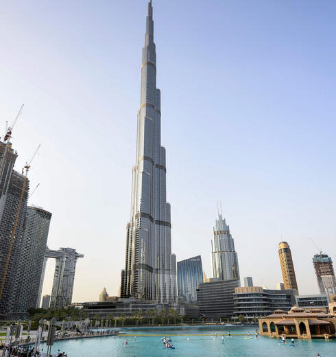 Torre Burj Khalifa de Dubai. 