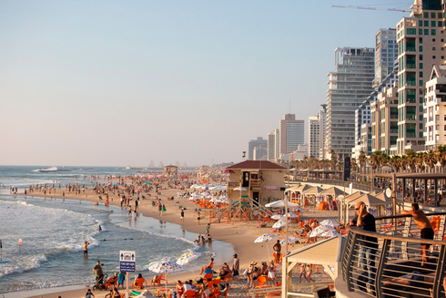 La "Tayelet", el paseo marítimo de Tel Aviv. 