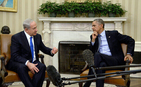 Benjamín Netanyahu y Barack Obama reunidos en la Casa Blanca en 2015. 