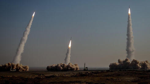 Ensayo de Irán con misiles balísticos en enero. 