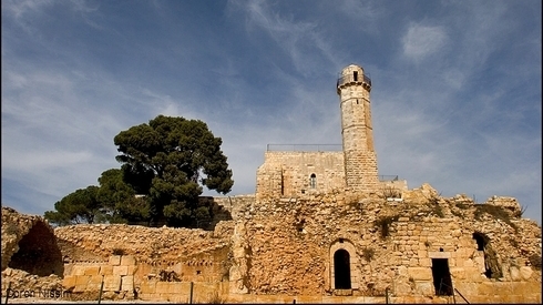 La tumba de Samuel en Cisjordania.