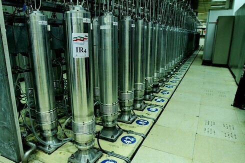 Centrifugadoras de enriquecimiento de uranio en la instalación nuclear de Natanz, Irán.