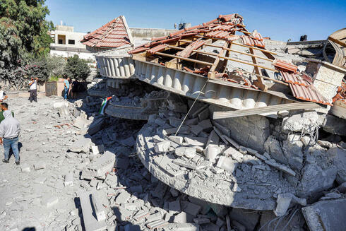 Demolición de casa palestina. 