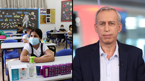 Alumnos en clase con máscaras / Profesor Nachman Ash, director general del Ministerio de Salud. (Reuters/Ynet) Alumnos en clase con máscaras / Profesor Nachman Ash, director general del Ministerio de Salud.