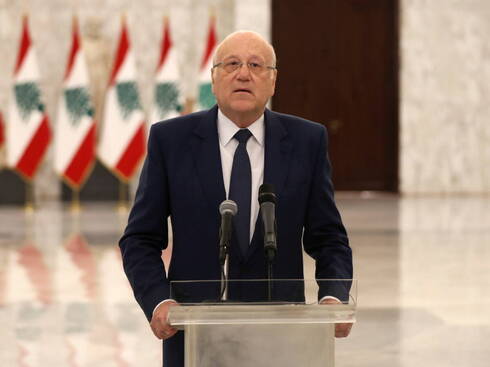 Najib Mikati, primer ministro del Líbano, anunció la formación de un nuevo gobierno. 