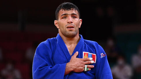 Saeid Mollaei, ex judoca iraní, compitió en Tokio para Mongolia. 